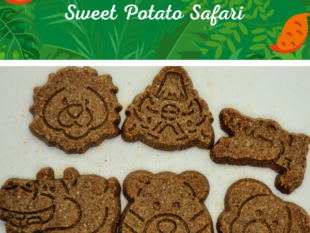 Sweet Potato Safari dog treats