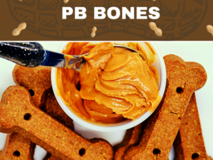 PB Bones peanut butter dog treats