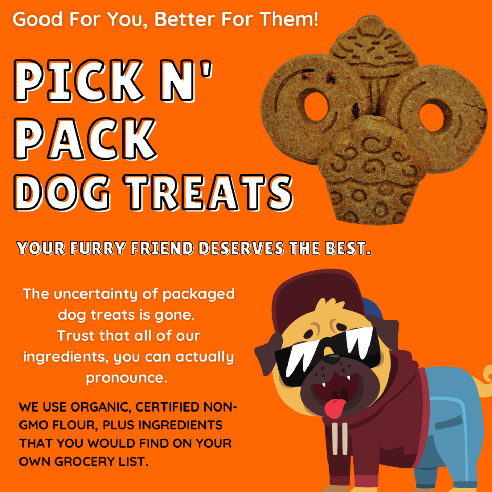Pick N' Pack Dog Treats on sale.